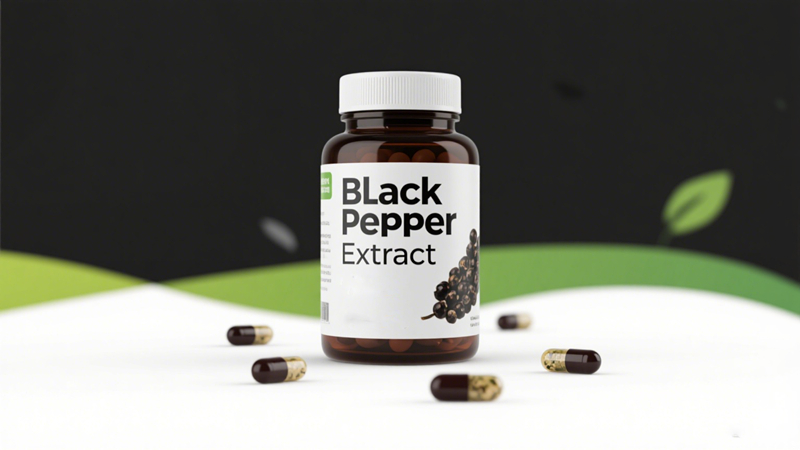What are black pepper capsules good for?